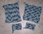 washcloths and soap savers